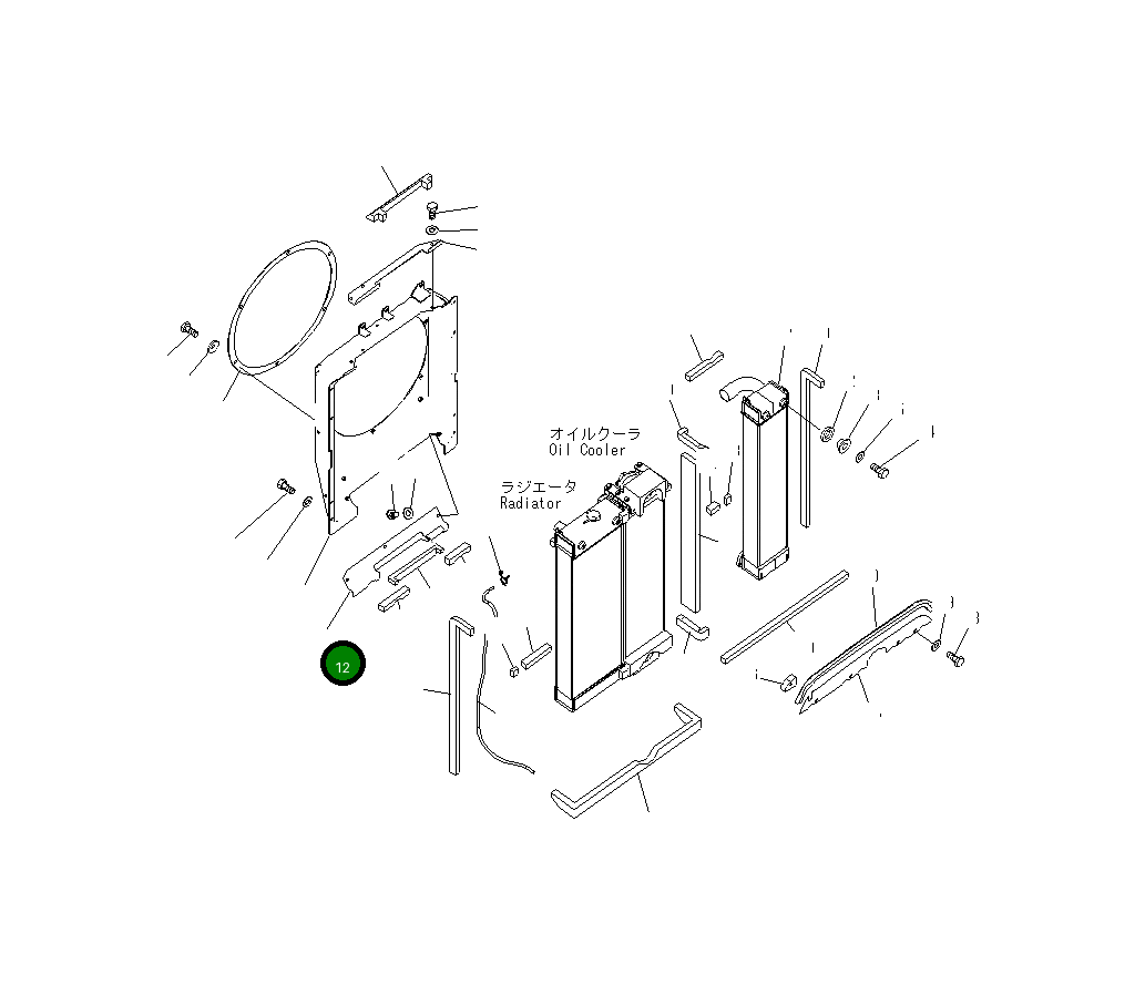 Крышка 20Y-03-41311  Komatsu