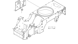 Крышка 21J-54-13640 Komatsu