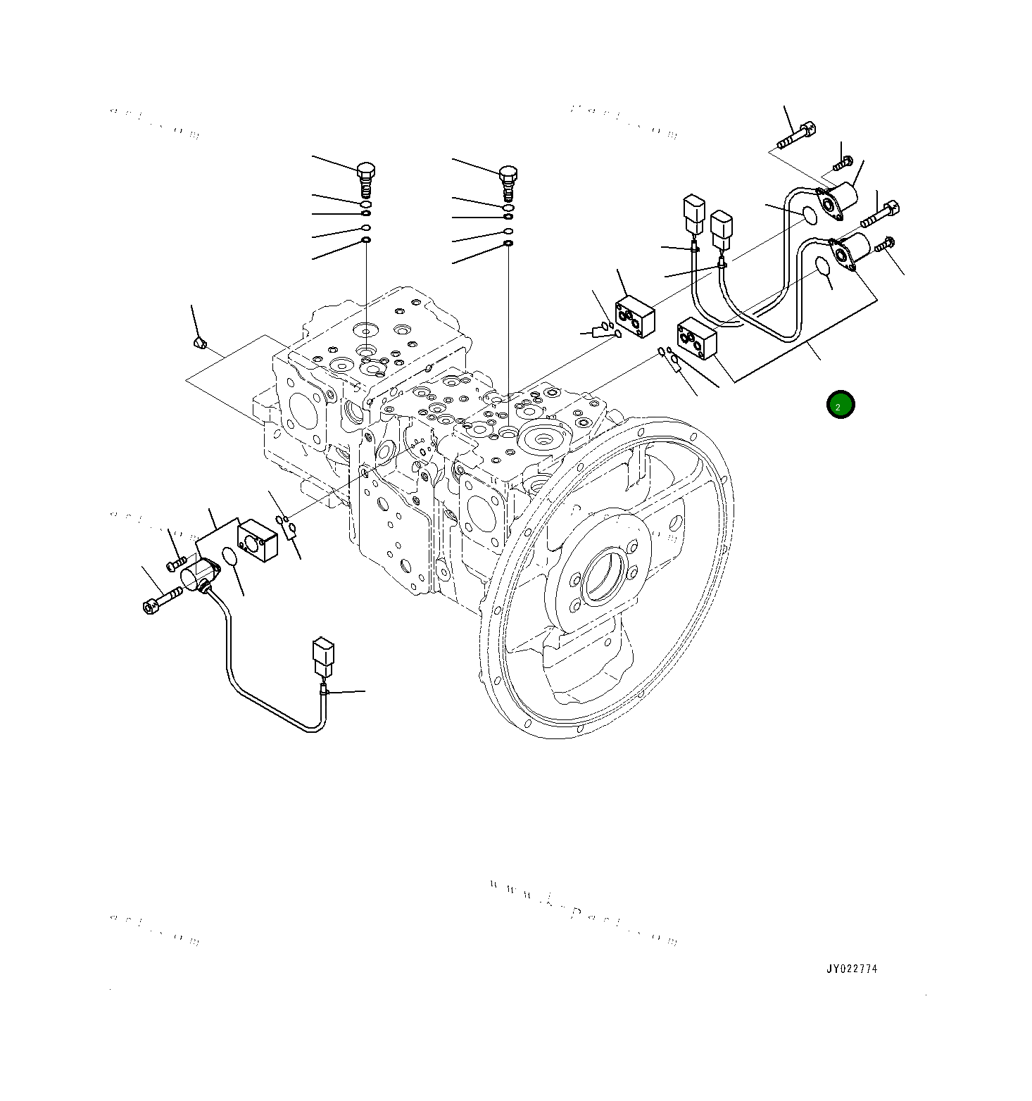 Кольцо уплотнительное (O-Ring) 7201L15440 Komatsu