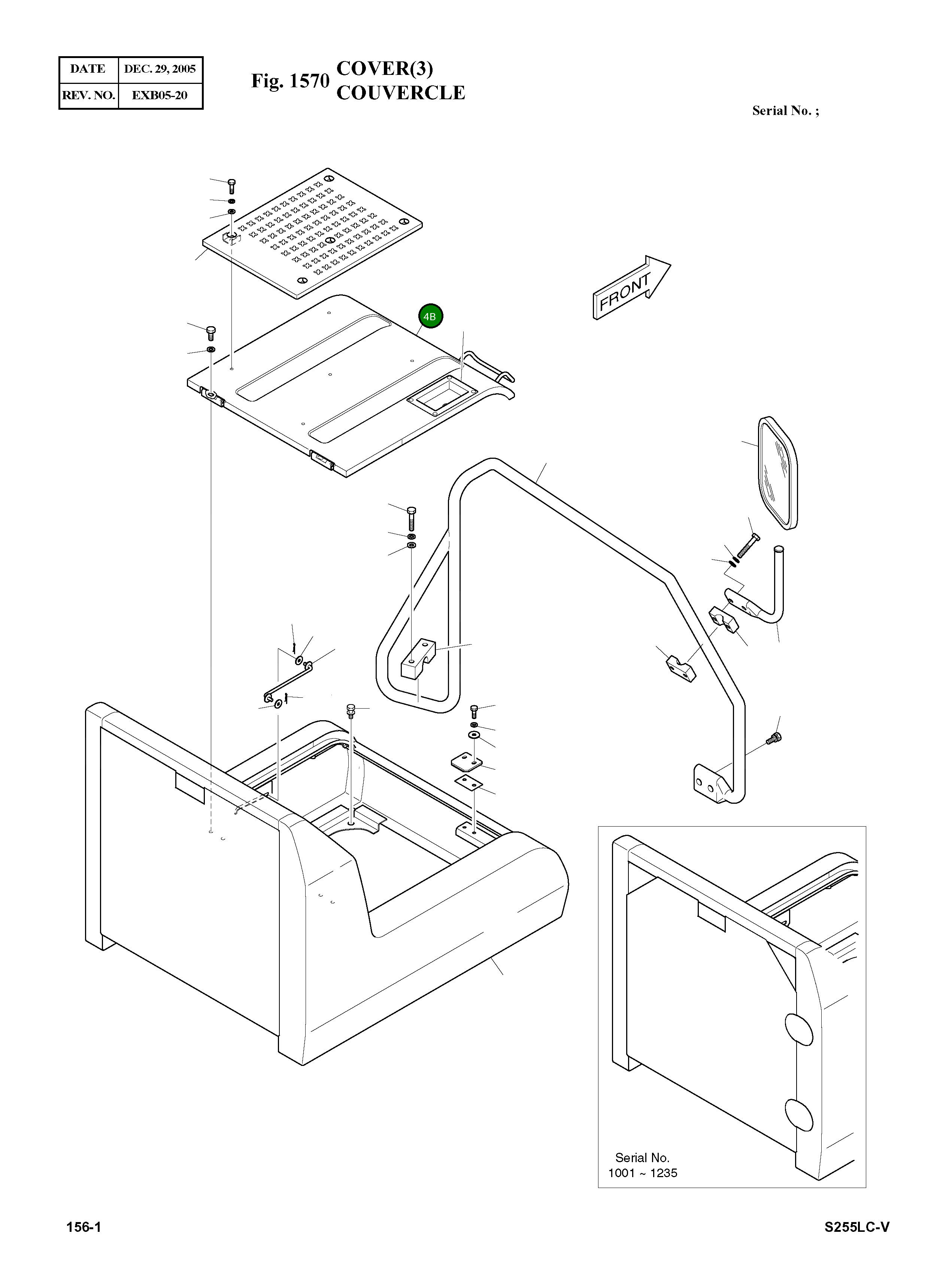 Крышка 621-02011 Komatsu