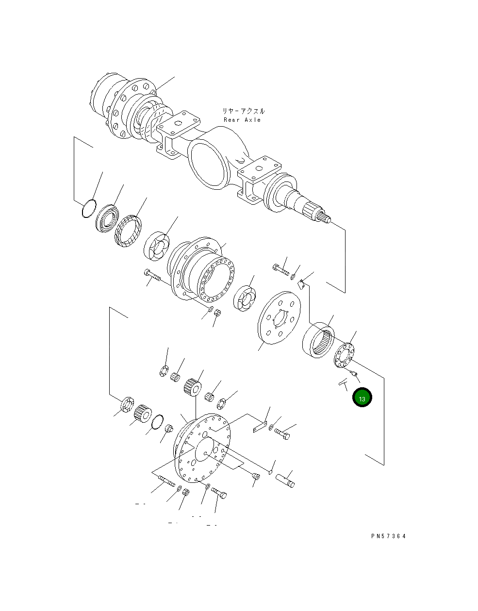 Болт 273-24-11350 Komatsu