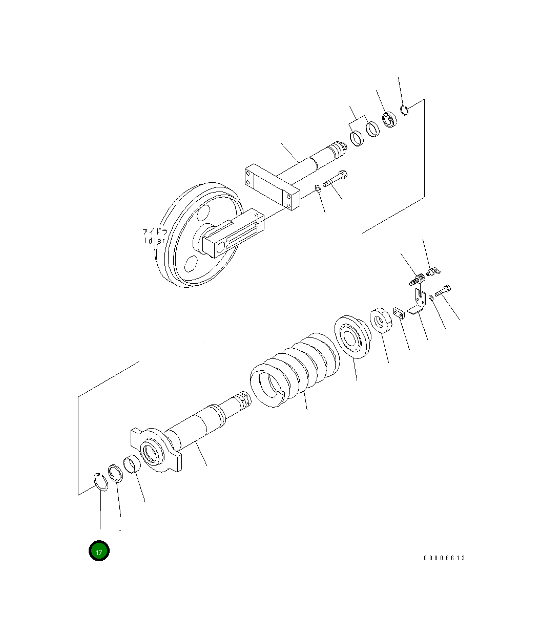 Кольцо 04077-00075 Komatsu