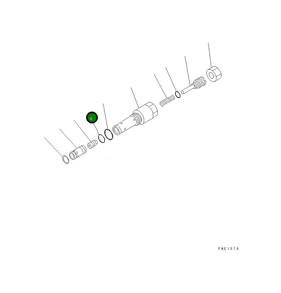 Кольцо уплотнительное (O-Ring) 708-25-64910 Komatsu