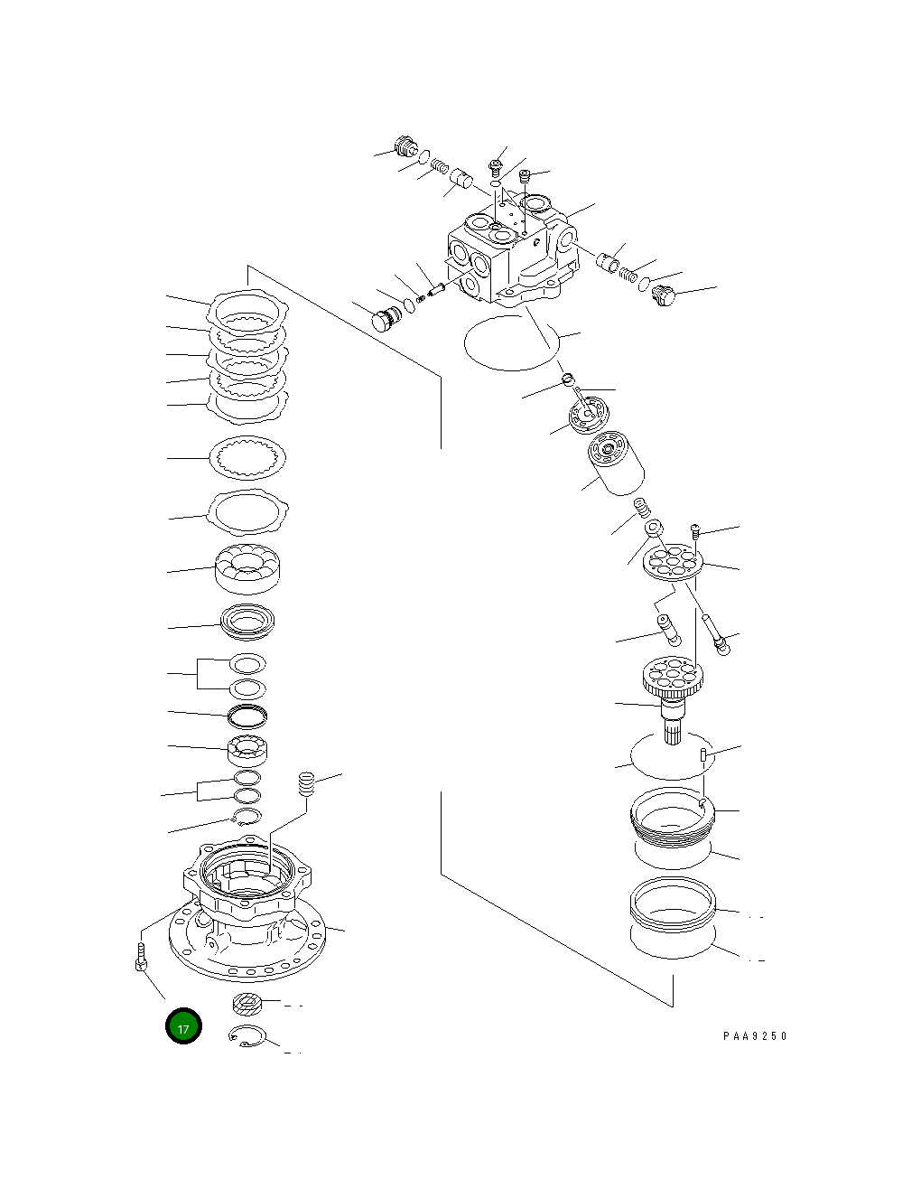 Болт 01252-61240 Komatsu