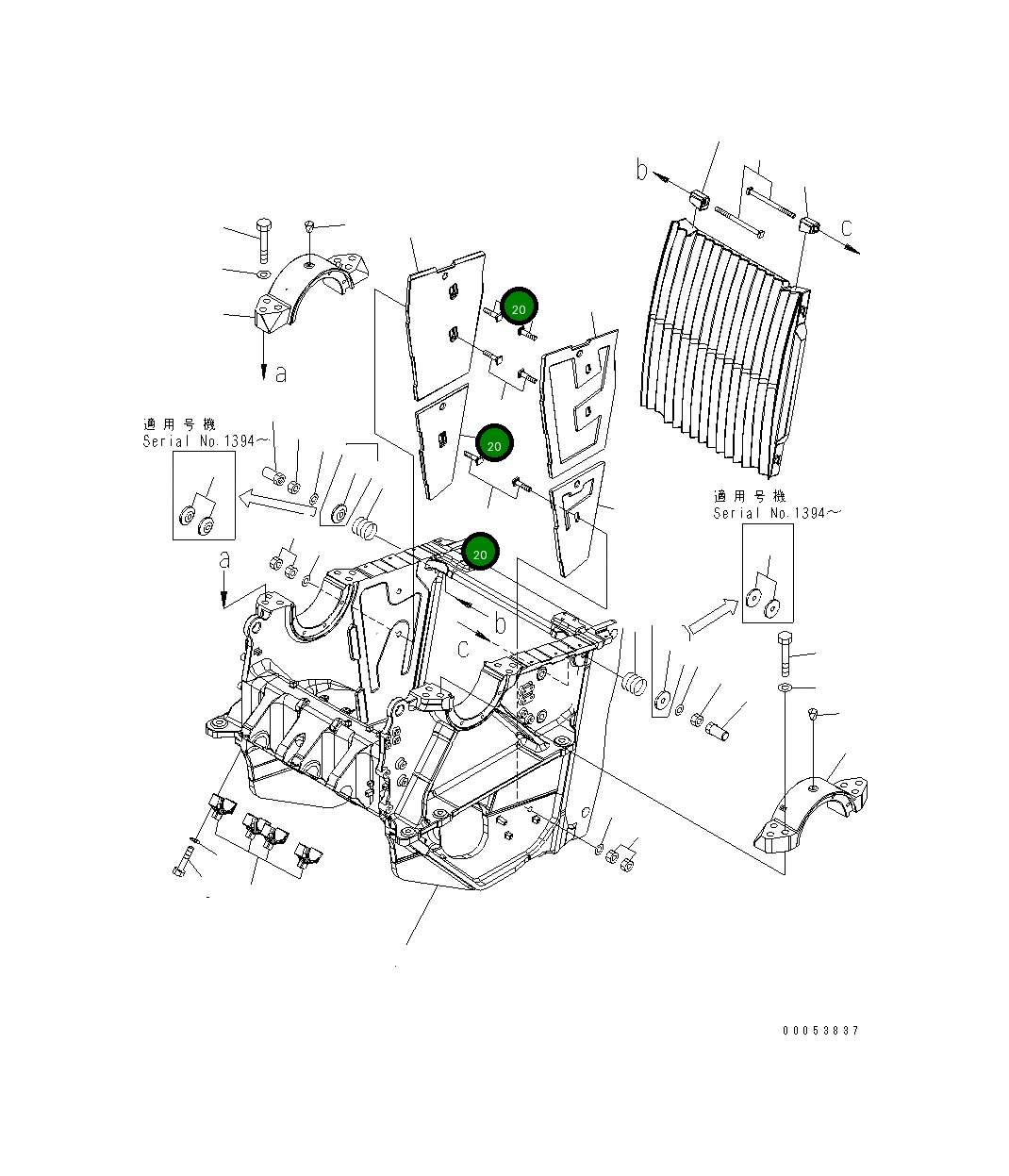 Болт 8240-70-5691 Komatsu