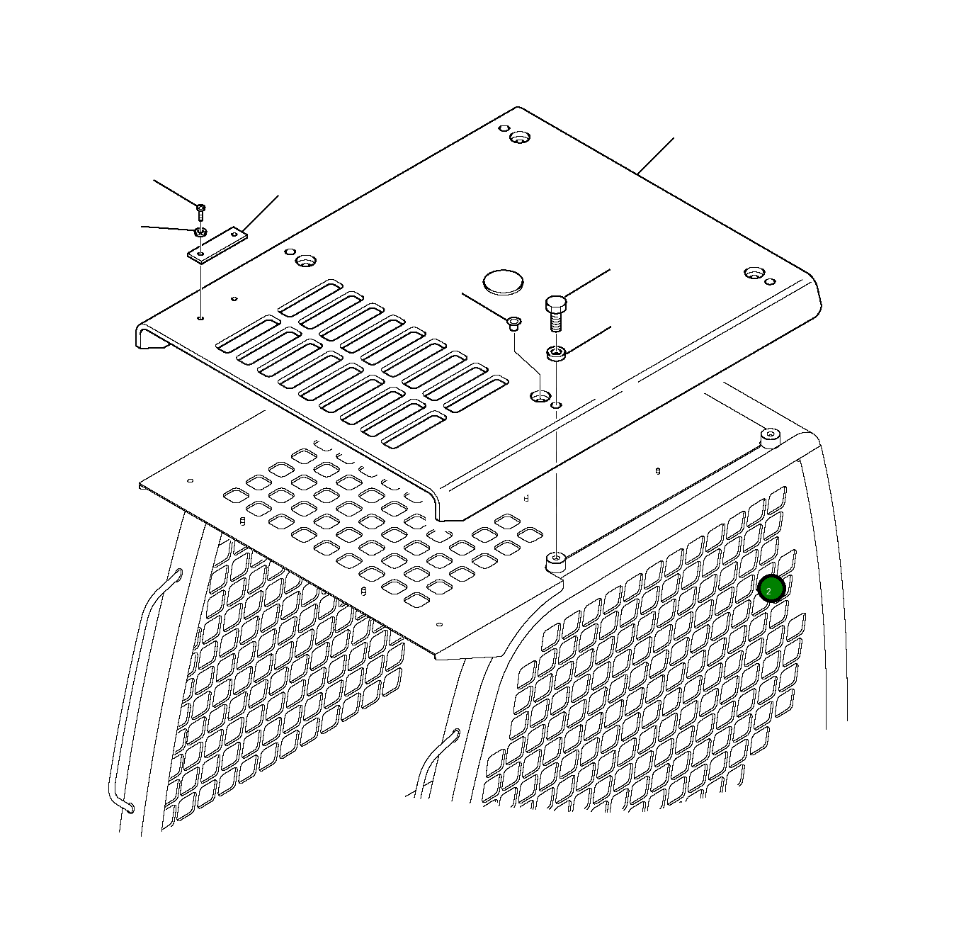 Болт 801015614 Komatsu