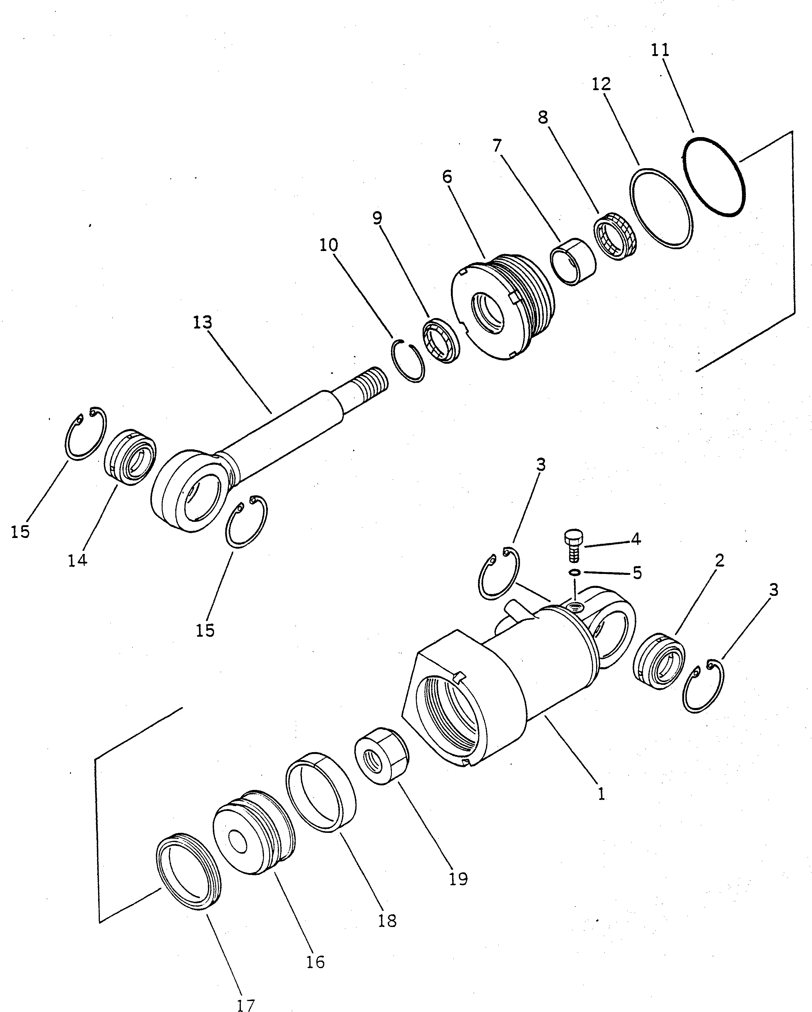 Кольцо 047065-07225 Komatsu