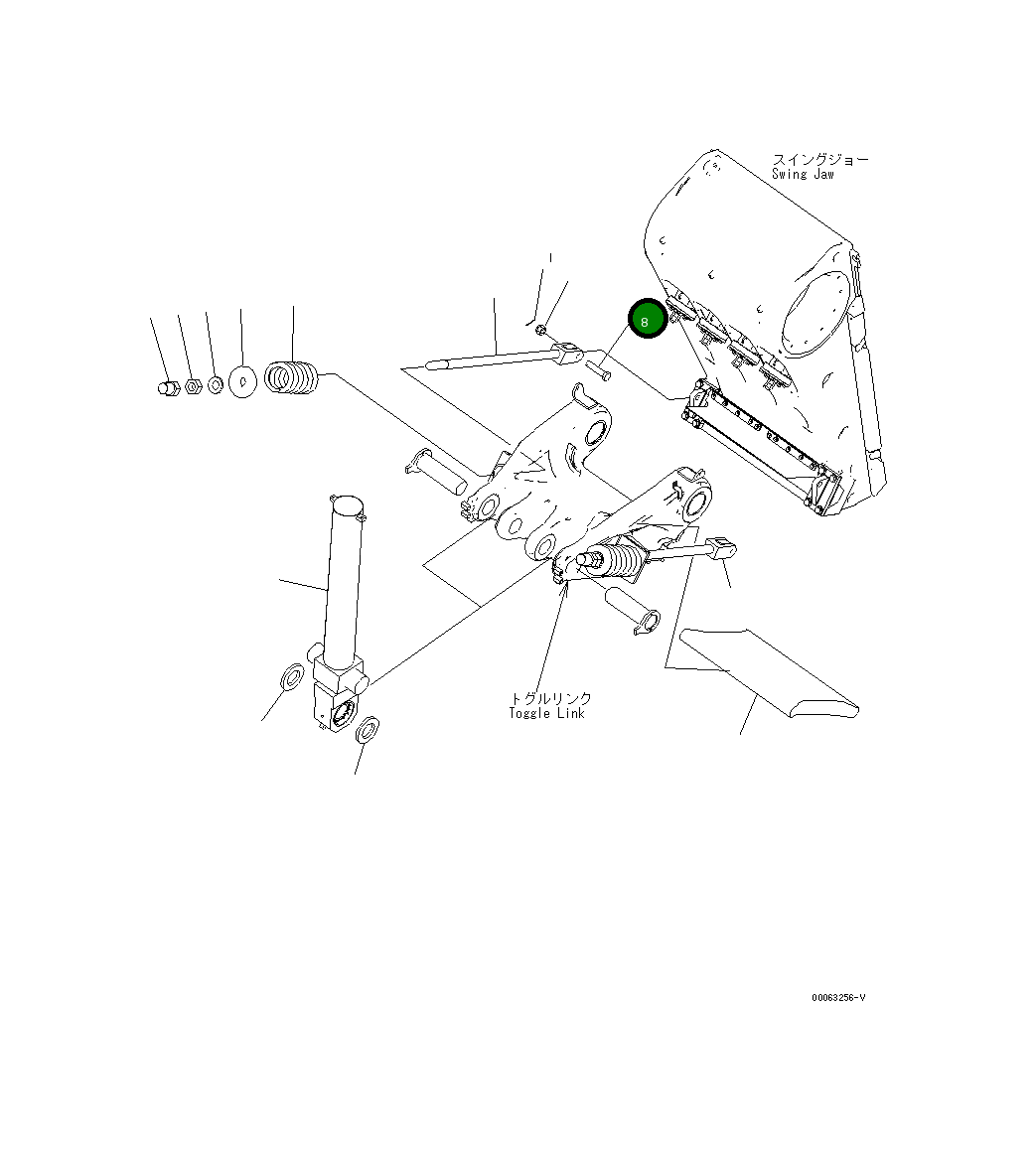 Болт 01013-83035 Komatsu