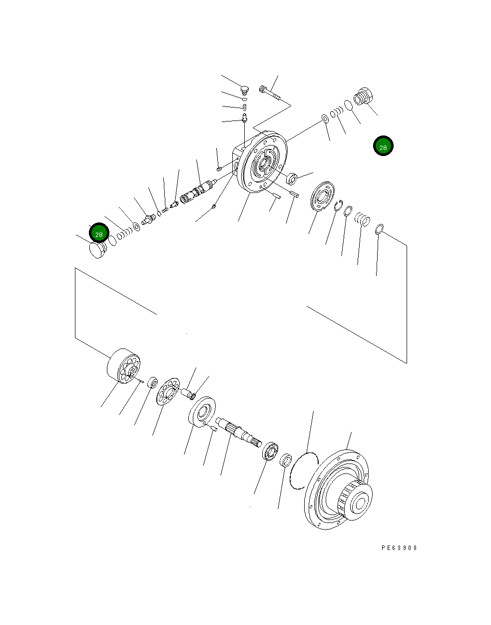 Кольцо уплотнительное (O-Ring) 07000-12018 Komatsu