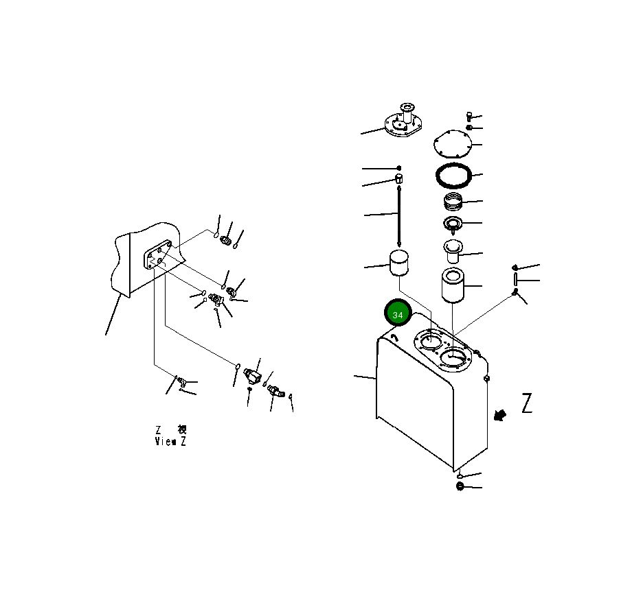 Крышка 20Y-60-B3111 Komatsu