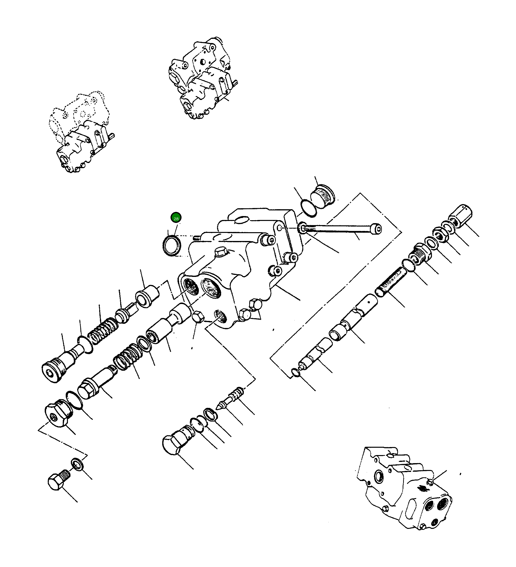 Кольцо уплотнительное (O-Ring) 2951800M1 Komatsu