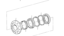 Кольцо уплотнительное (O-Ring) 21D-09-69240 Komatsu