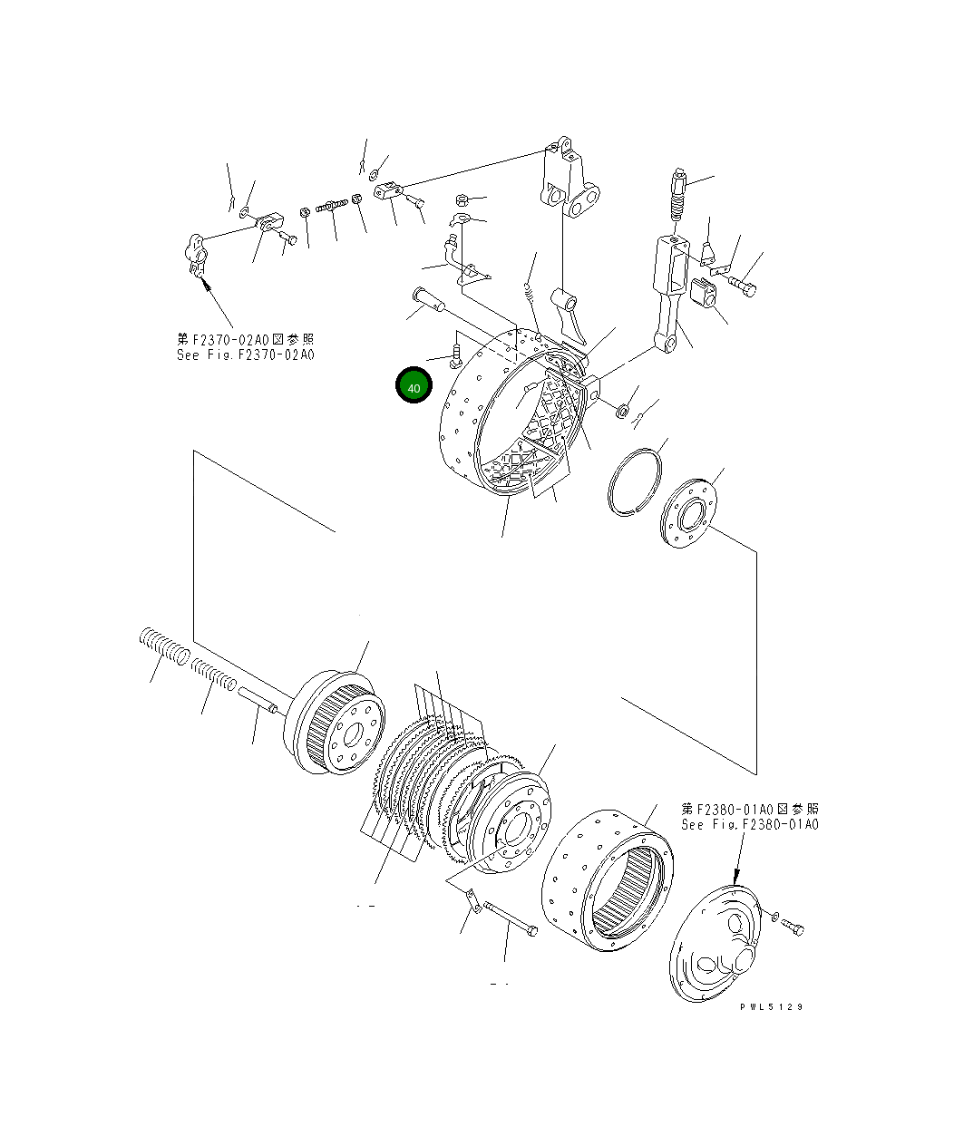 Болт 154-33-32150 Komatsu