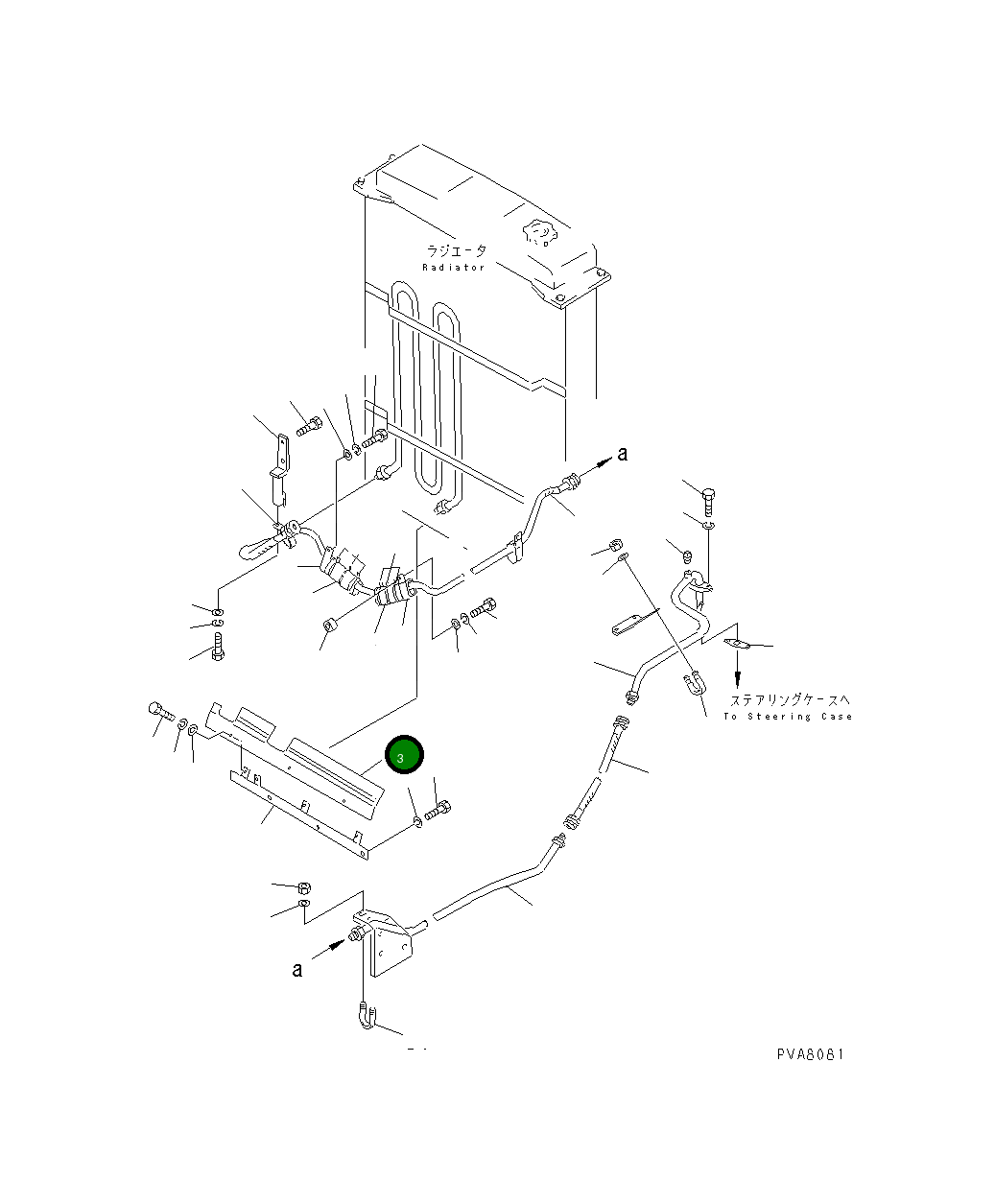 Крышка 145-49-51580 Komatsu