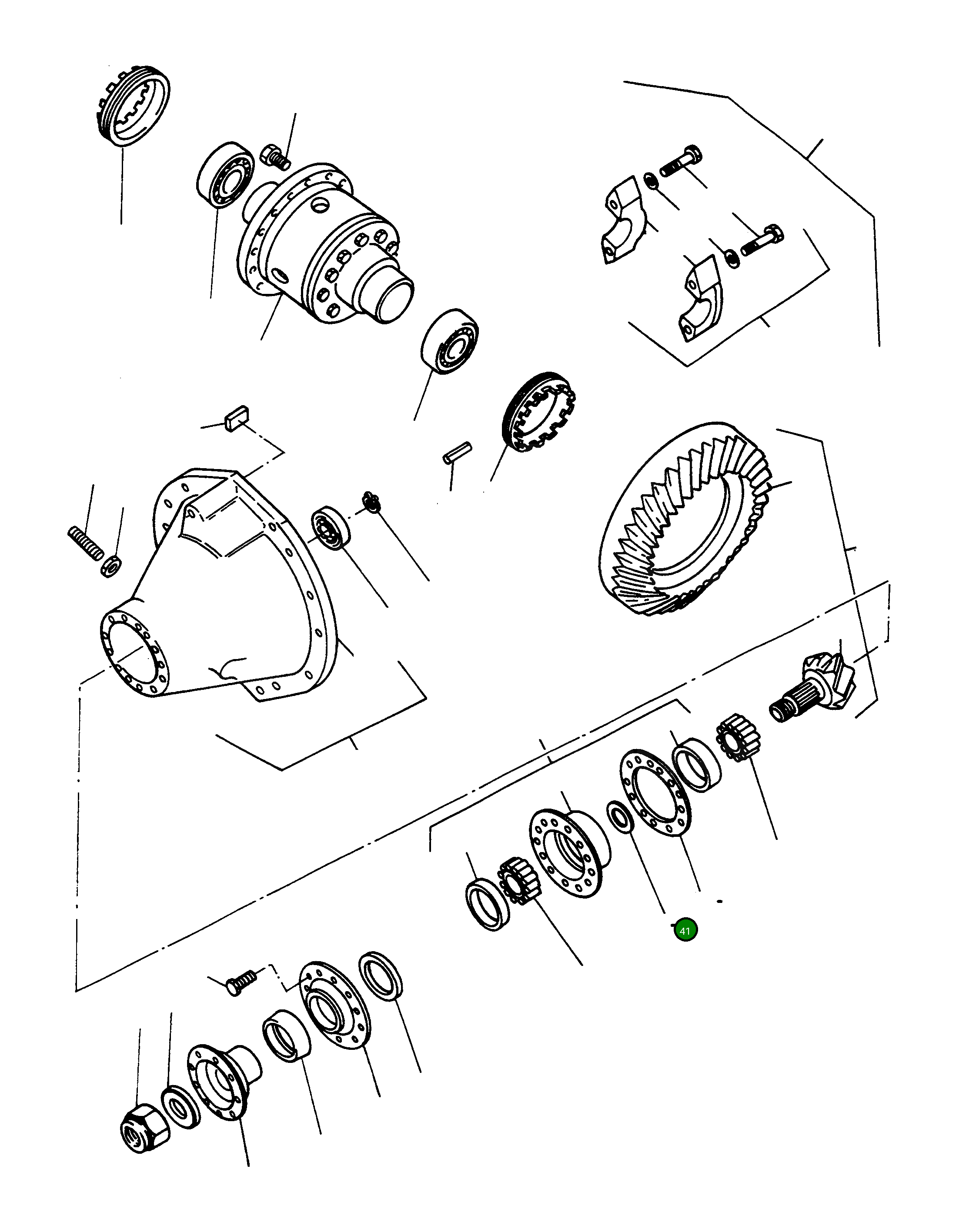 Кольцо 2962940M1 Komatsu
