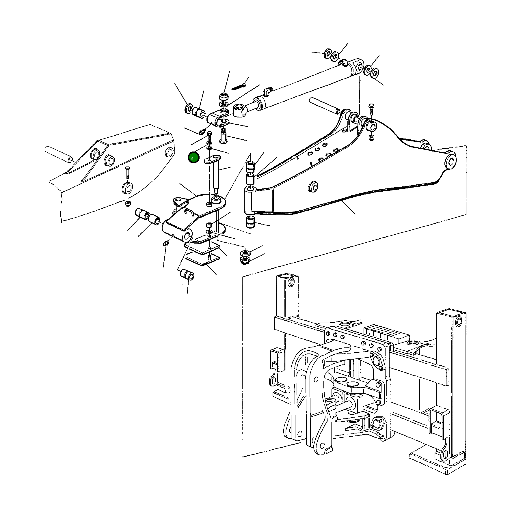Болт 801015183 Komatsu