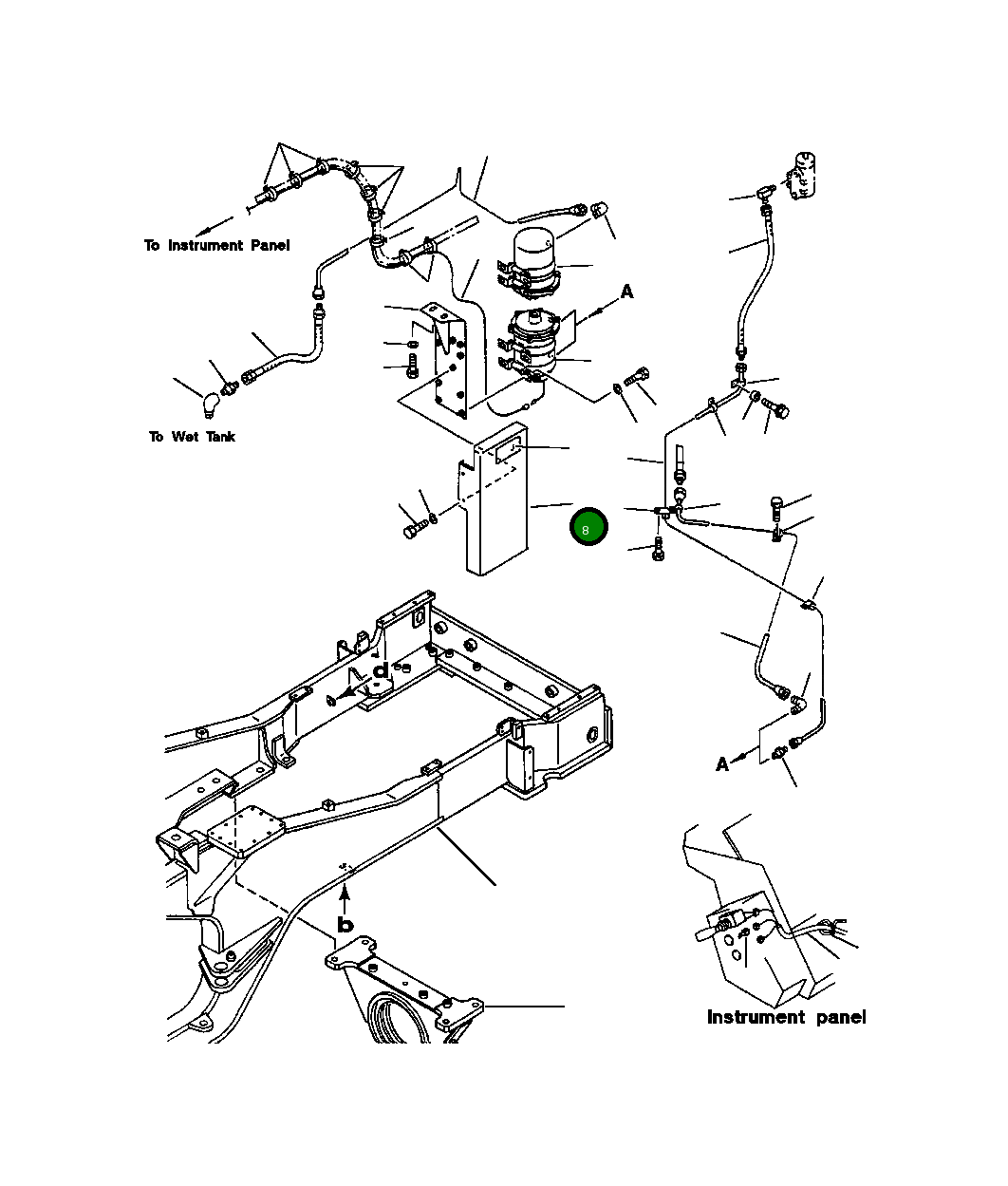 Крышка 425-W90-1120 Komatsu