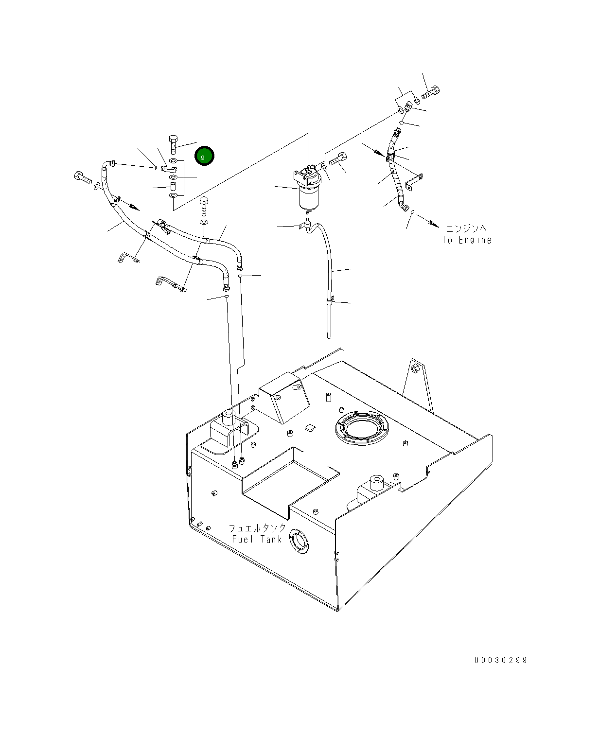 Болт 421-04-31360 Komatsu