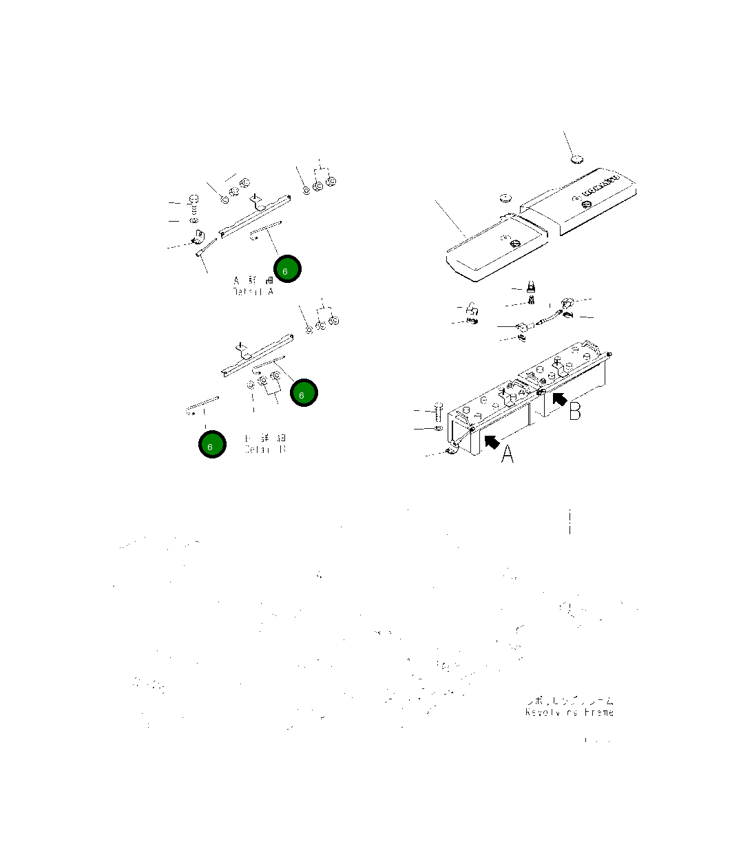 Болт 2A5-06-11461 Komatsu
