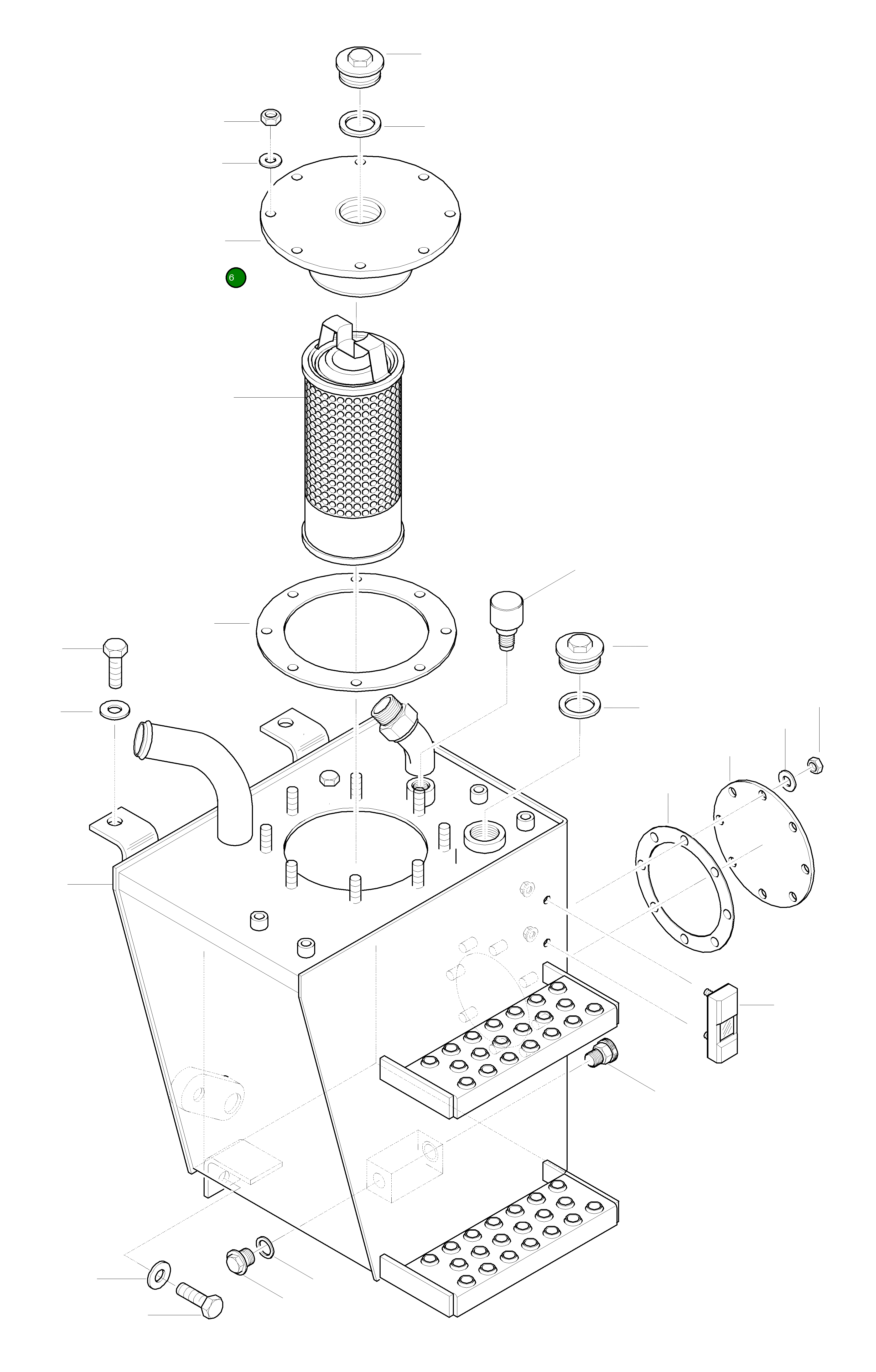Крышка 42Y-60-H5060 Komatsu