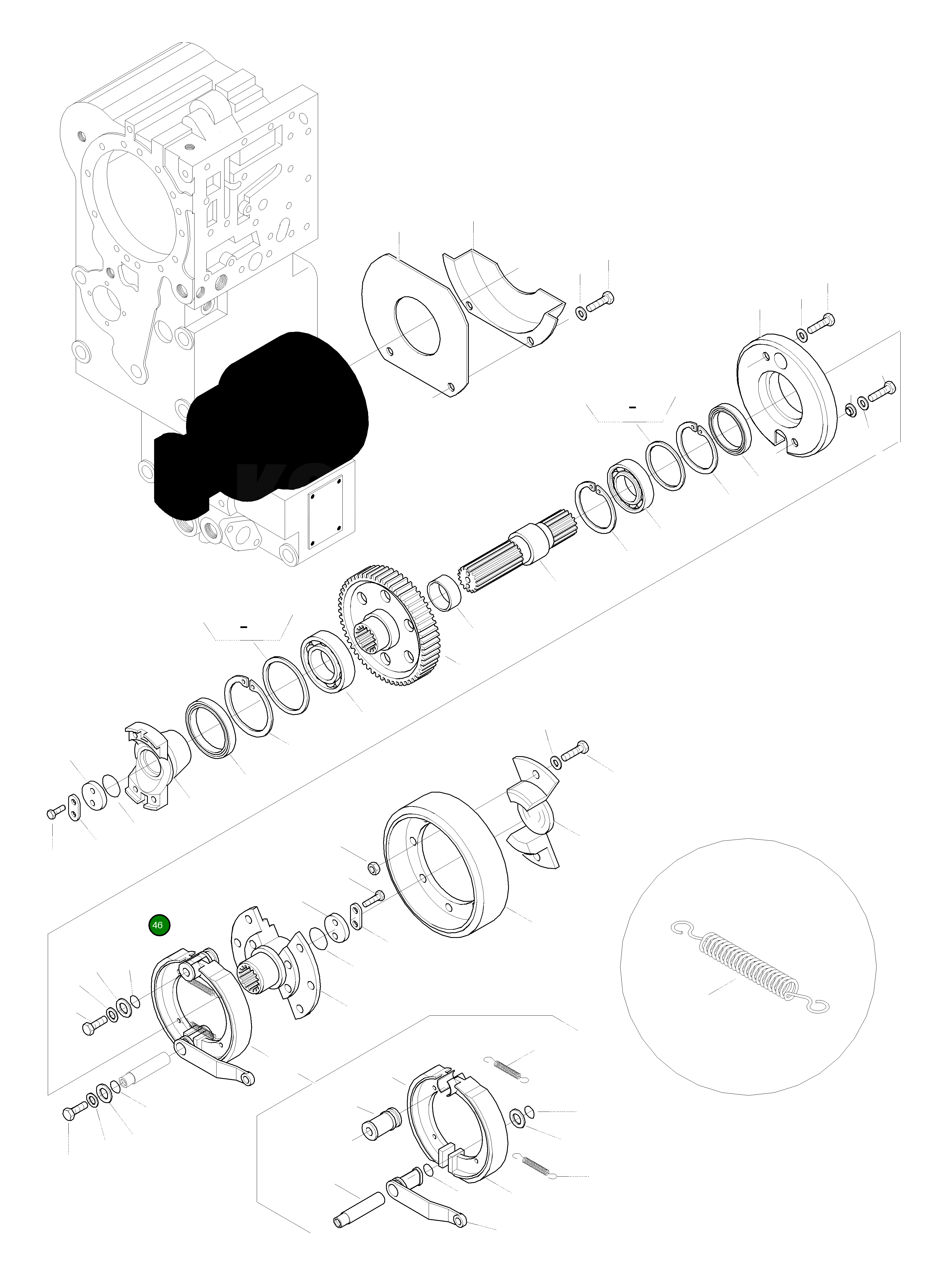 Кольцо уплотнительное (O-Ring) 42Y-15-H0S71 Komatsu