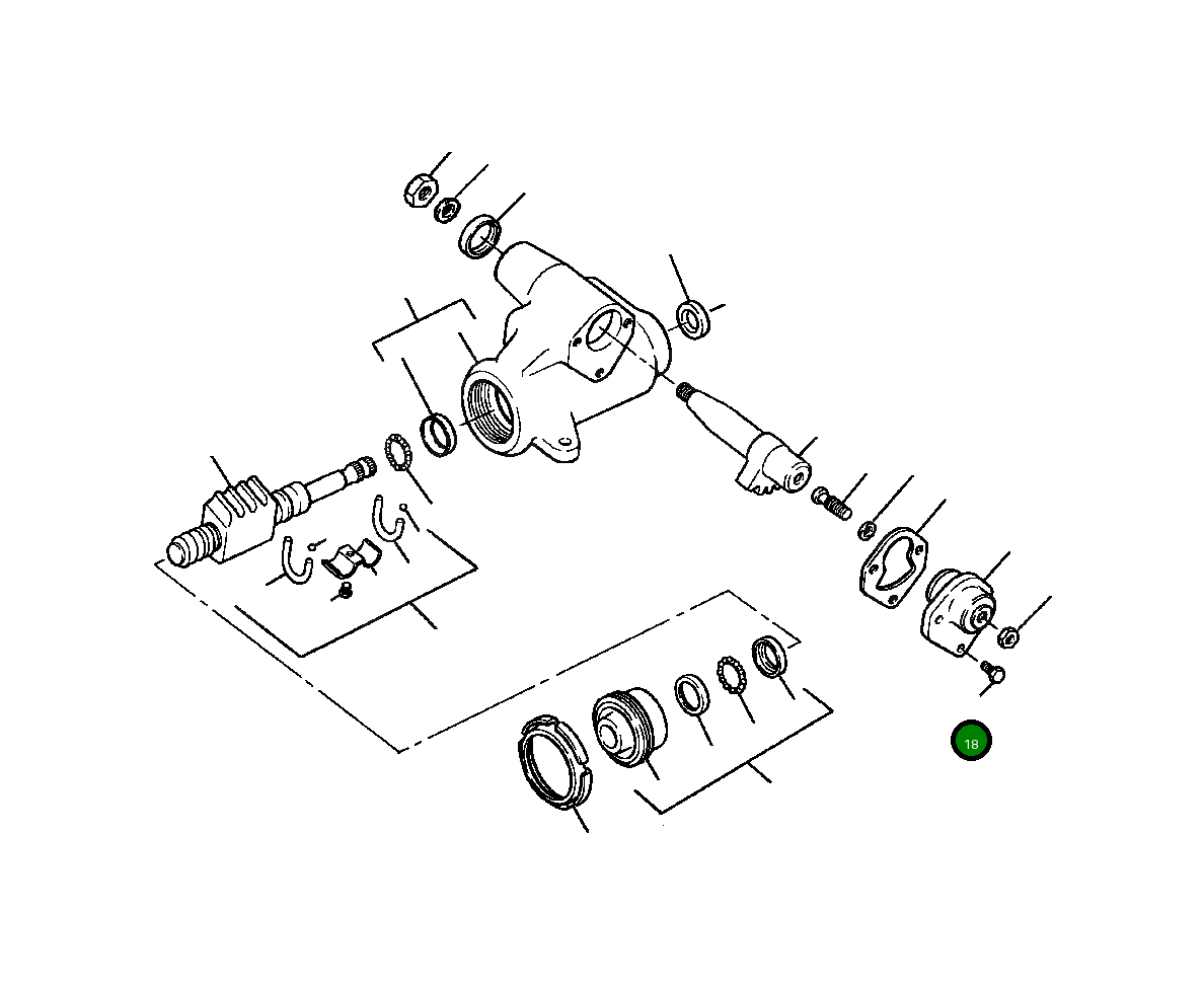 Болт 390 662 C1 Komatsu