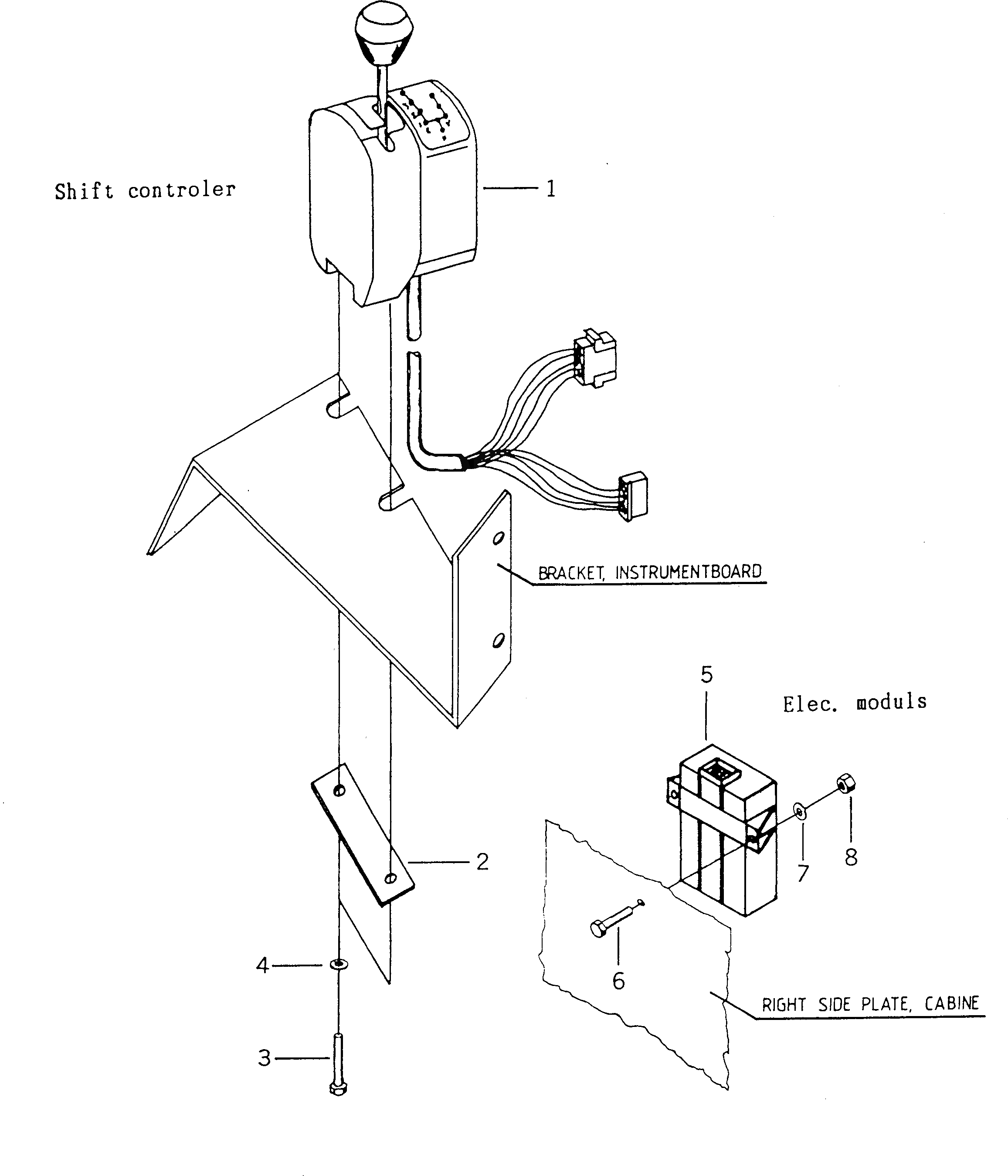 Болт BW062178  Komatsu