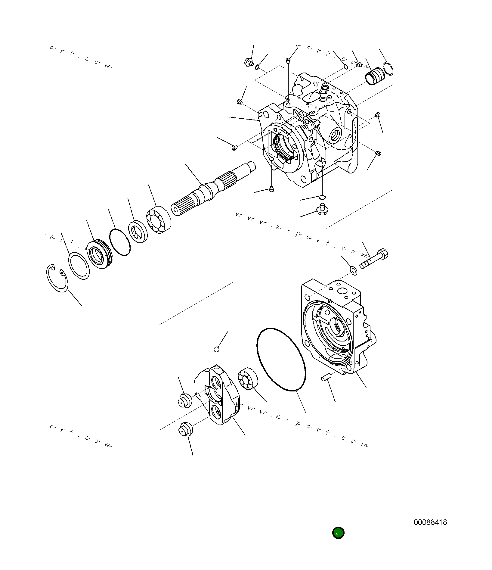 Кольцо уплотнительное (O-Ring) 706-73-42370 Komatsu