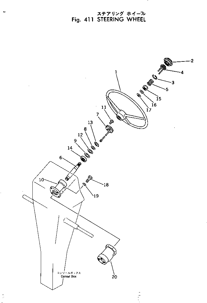 Болт 01050-51040  Komatsu
