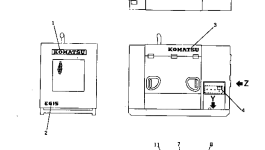 Крыша TEN1101-00310 Komatsu