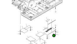 Крышка 21K-54-72151 Komatsu