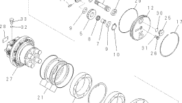 Шестерня, B1 FUFZD-8090-106 Komatsu