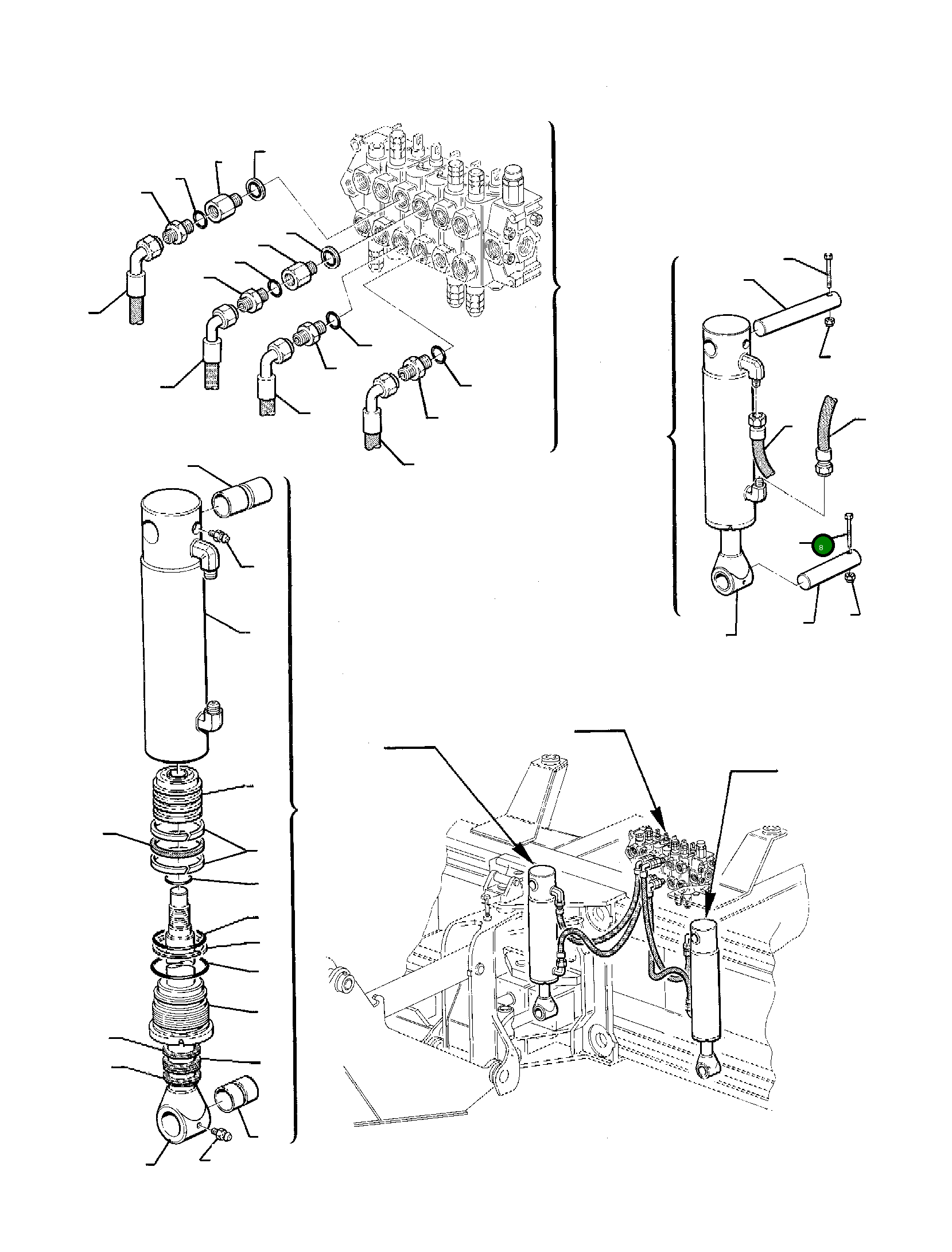 Болт 801014108  Komatsu