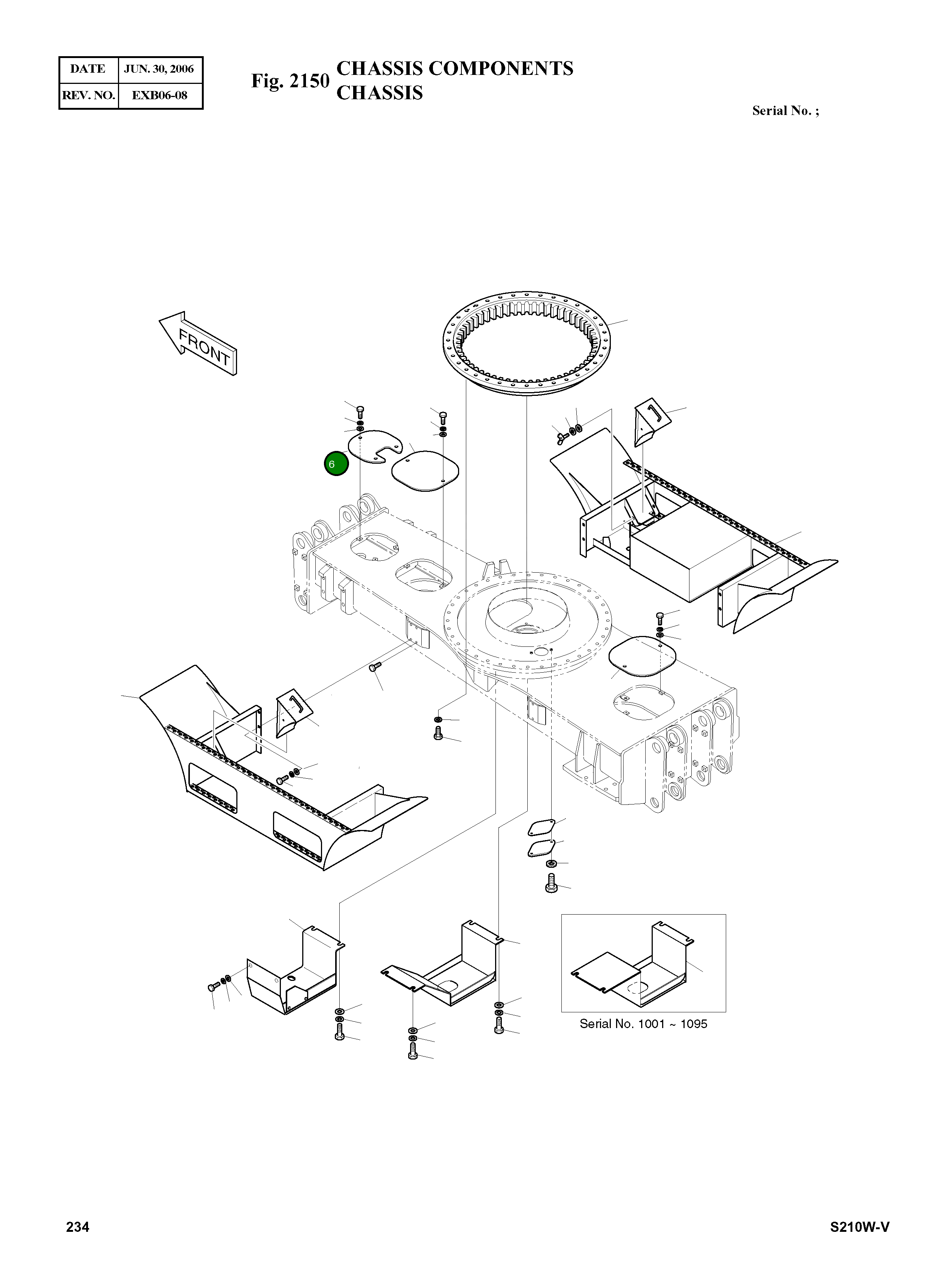 Крышка 621-02269 Komatsu