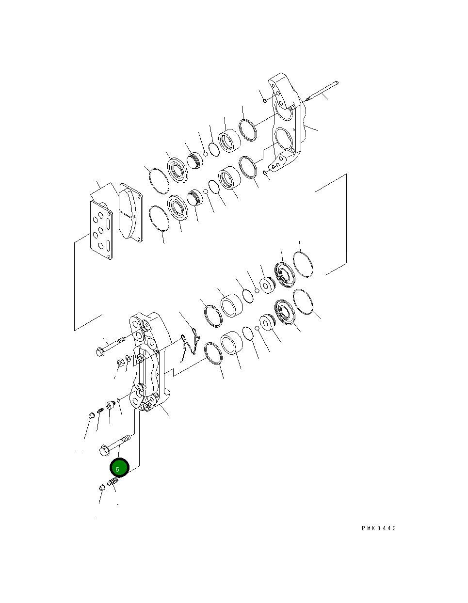 Болт 20G-32-21450 Komatsu
