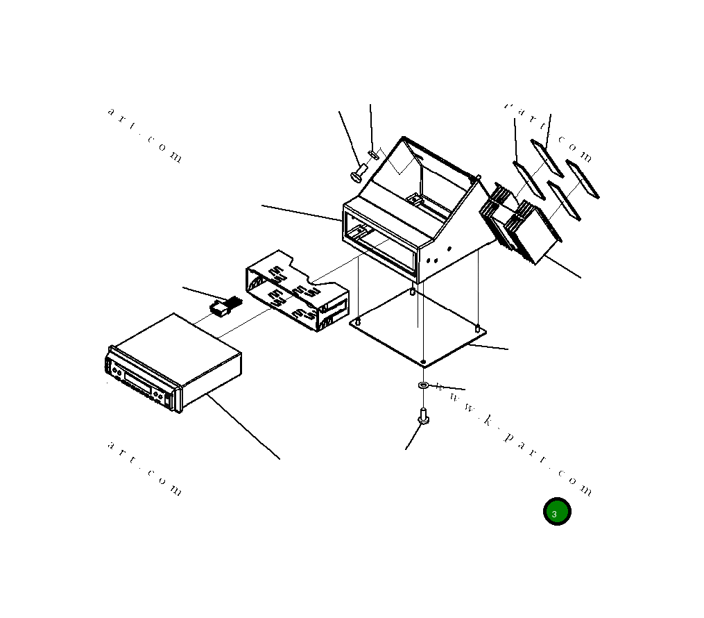 Крышка 20Y-960-B720 Komatsu