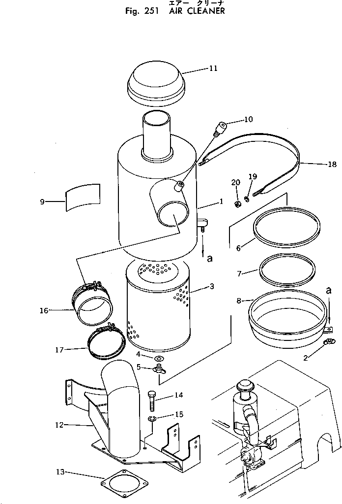 Болт M710021581040  Komatsu