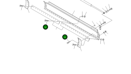 Болт 232-70-12590 Komatsu