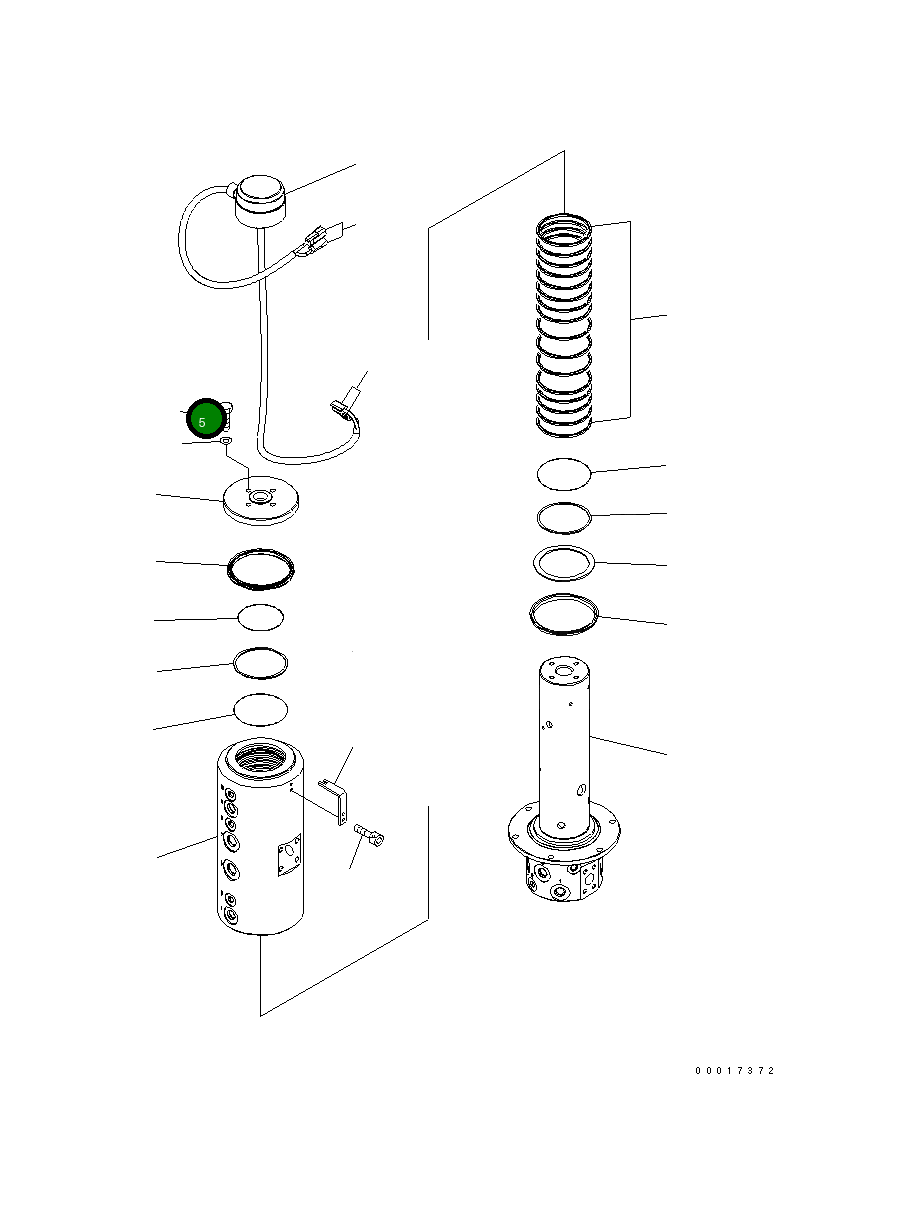 Болт 20K-62-31570  Komatsu