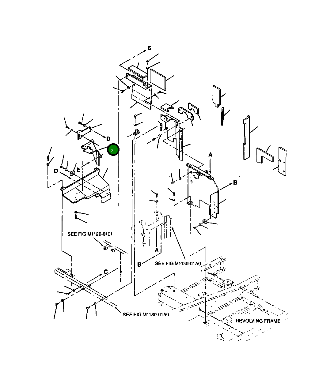 Крышка 20Y-54-26231  Komatsu