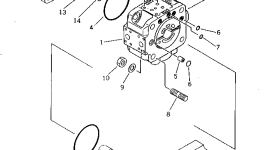 Кольцо 708-21-12742 Komatsu