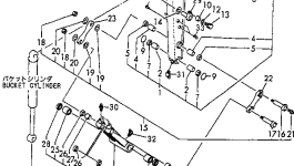 Втулка YM172964-81330 Komatsu