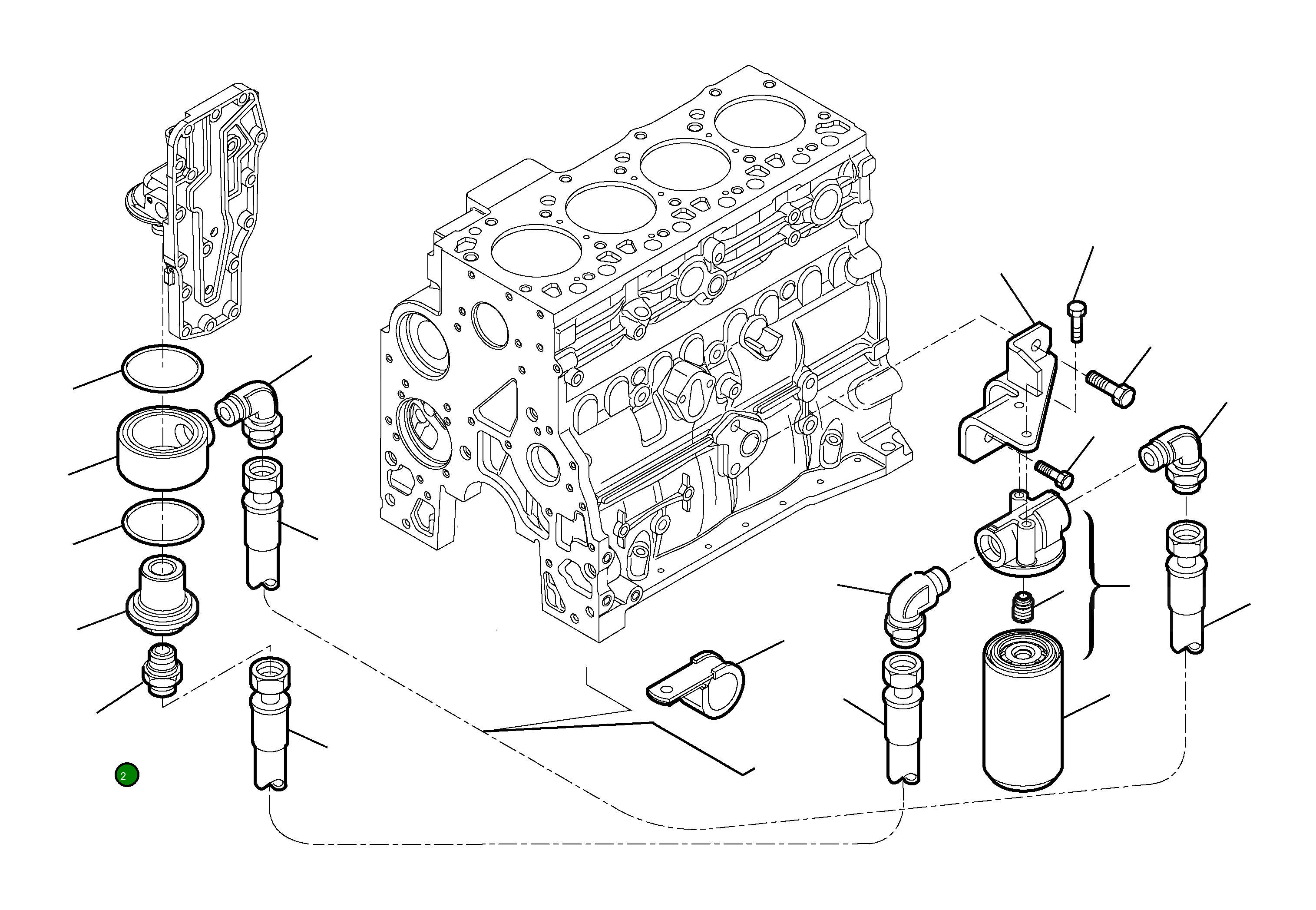 Кольцо уплотнительное (O-Ring) EA17290181 Komatsu