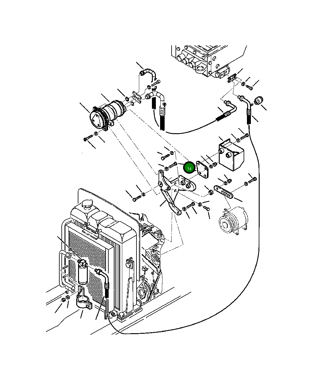 Болт 801015111 Komatsu