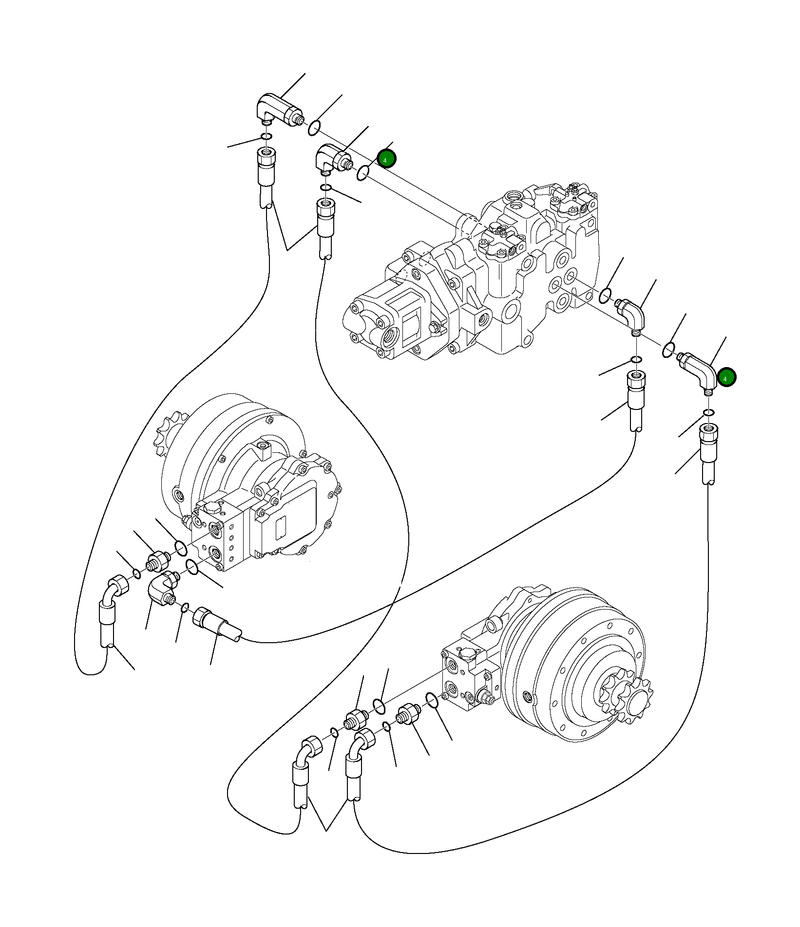 Кольцо уплотнительное (O-Ring) 890001239 Komatsu