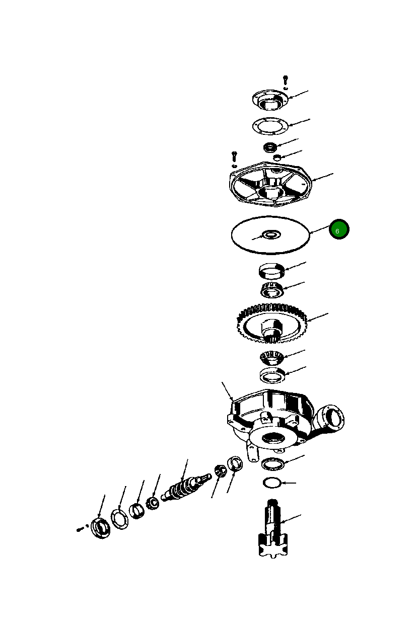 Кольцо уплотнительное (O-Ring) 26 533 R1 Komatsu