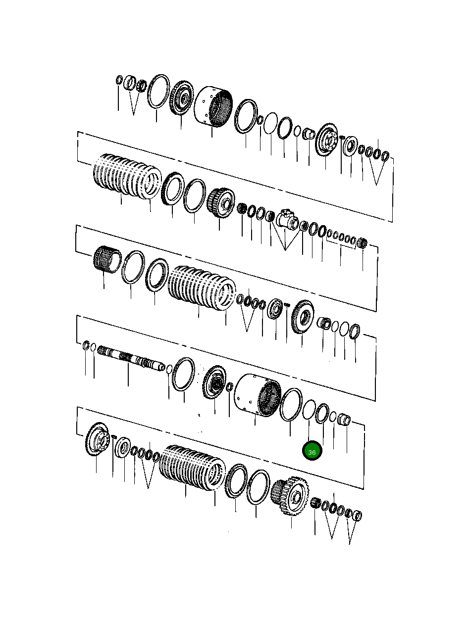 Кольцо уплотнительное (O-Ring) 659 963 C1  Komatsu