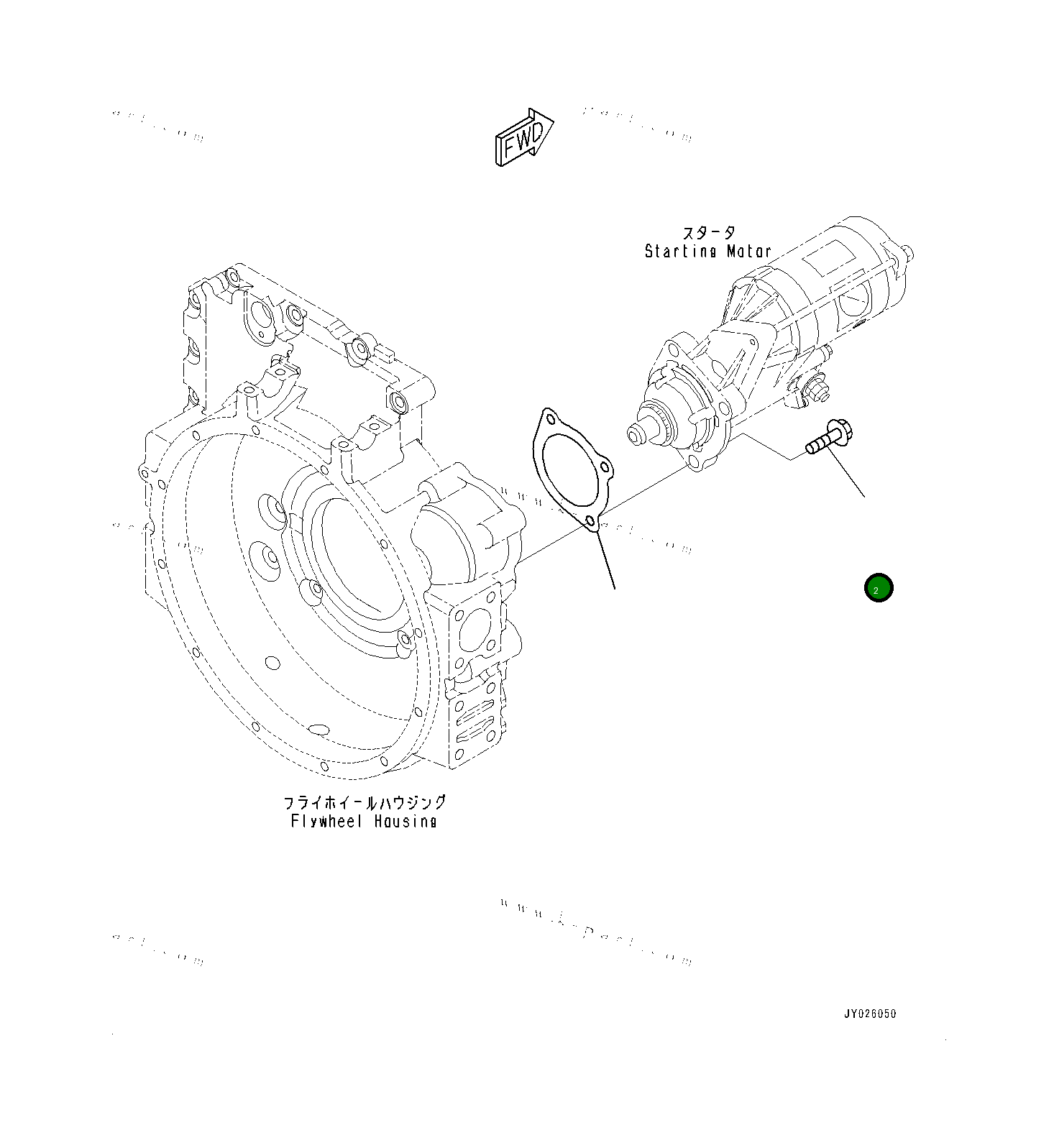 Болт 6731826810 Komatsu