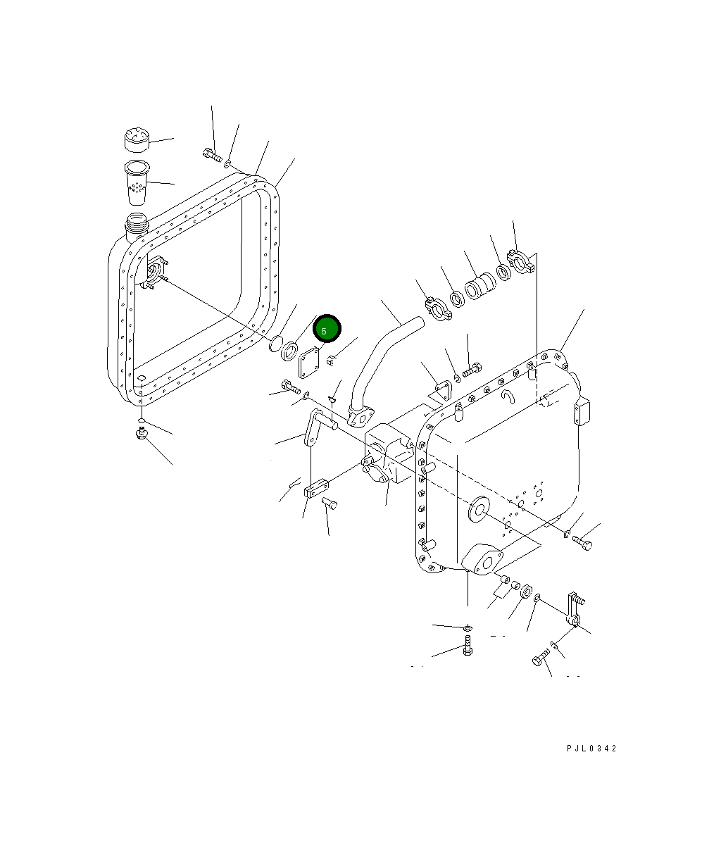 Кольцо 113-899-5130 Komatsu