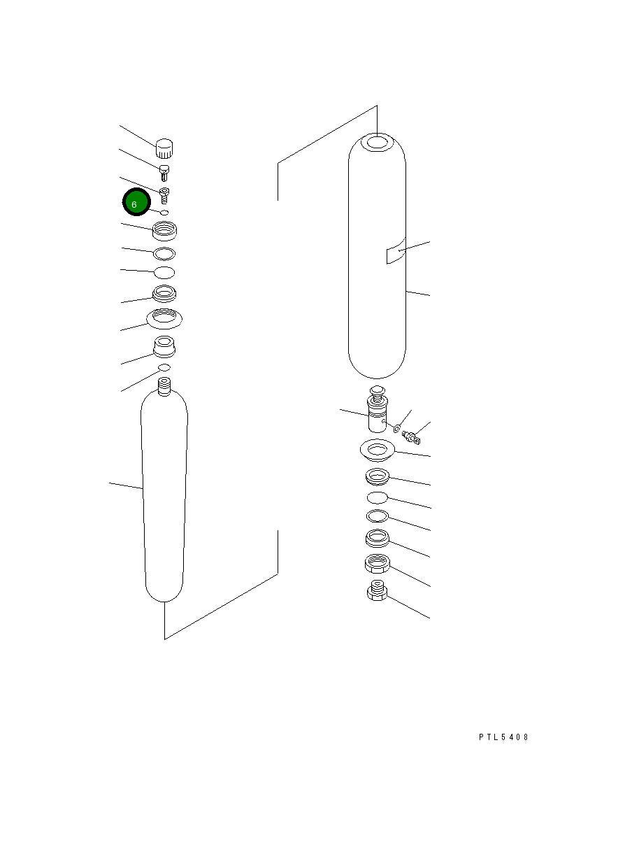 Кольцо уплотнительное (O-Ring) 21T-60-12690  Komatsu